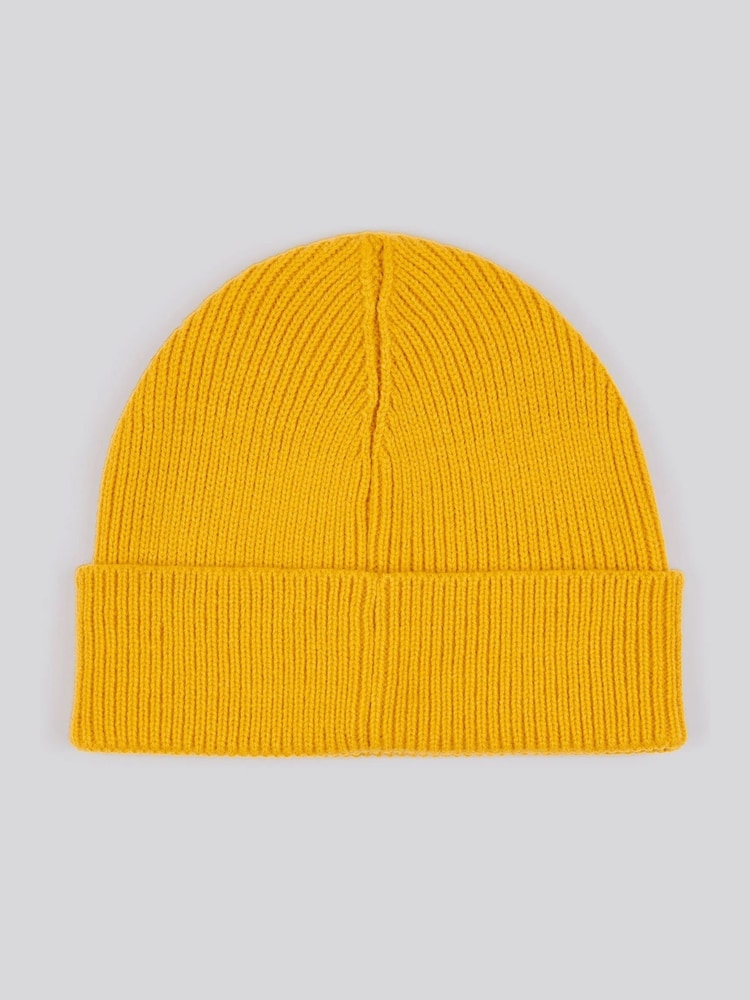 U.S. Polo Assn. Yellow Signature Knit Winter Beanie - Image 2 of 3