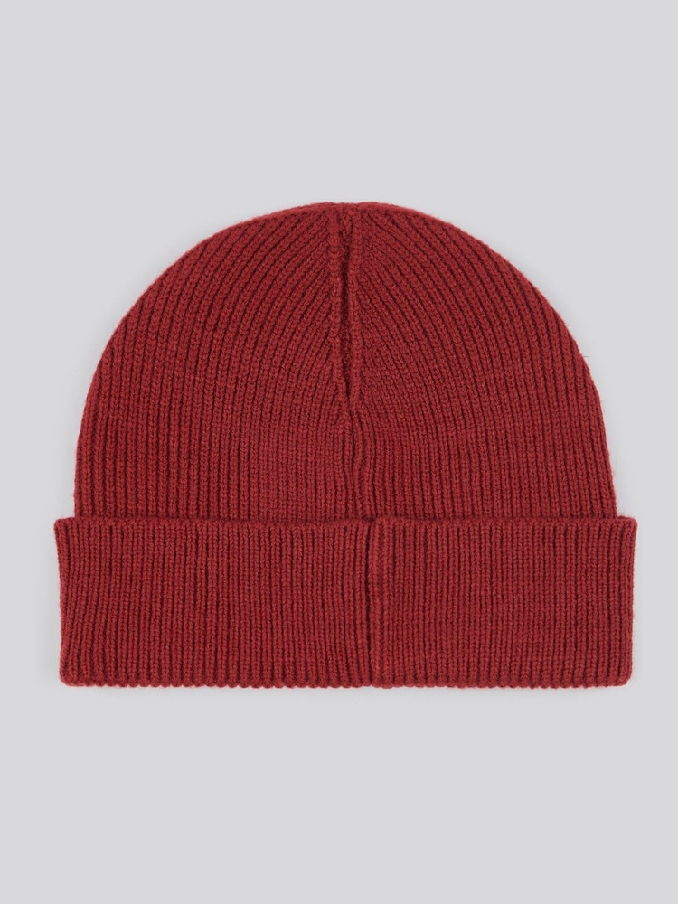 U.S. Polo Assn. Red Signature Knit Winter Beanie - Image 2 of 3
