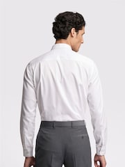 Ted Baker Tailoring Slim 100% Cotton Holme Core Strech White Shirt - Image 2 of 3