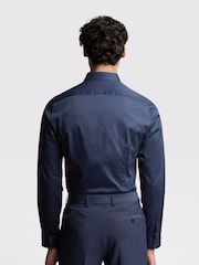 Ted Baker Tailoring Синий 100% хлопок Duddon Core Steel рубашки - Image 2 of 3