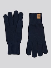 Azul - U.S. Polo Assn. Winter Classic Knit Gloves - Imagen 2 de 3
