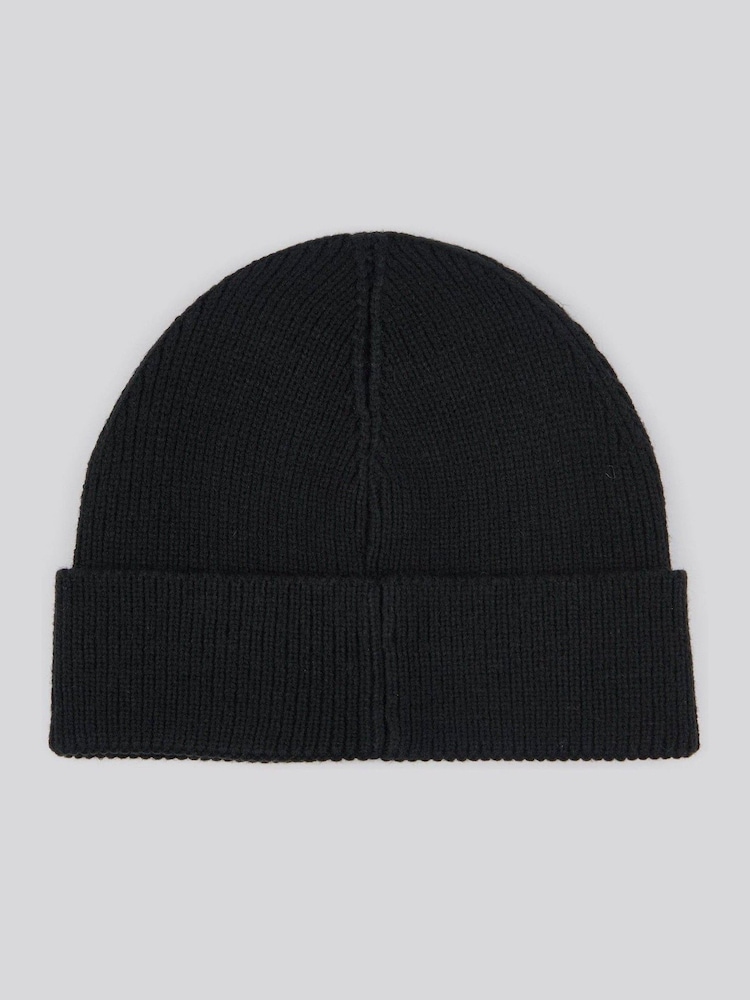 U.S. Polo Assn. Black Signature Knit Winter Beanie - Image 2 of 3