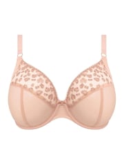 Elomi Pink Pale Blush Namrah Underwire Bandless Plunge Bra - Image 3 of 3
