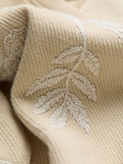 FatFace Ellie Natural Embroidered Crew Sweatshirt - Image 6 of 6