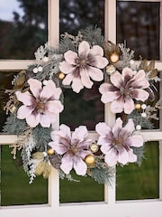 Dibor Pink Magnolia Blush Wreath - Image 1 of 5