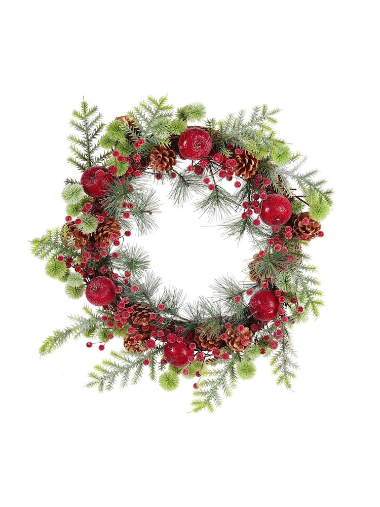 Dibor Red Candied Apple Wreath - Image 4 of 4