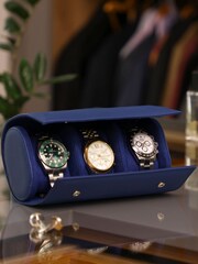 Dibor Blue Three Section Watch Case - Image 5 of 6
