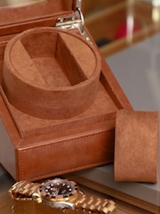 Dibor Tan Brown Tan Brown Single Watch Display Case - Image 5 of 5