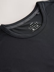 Black Active Gym Training Top - Image 8 of 9