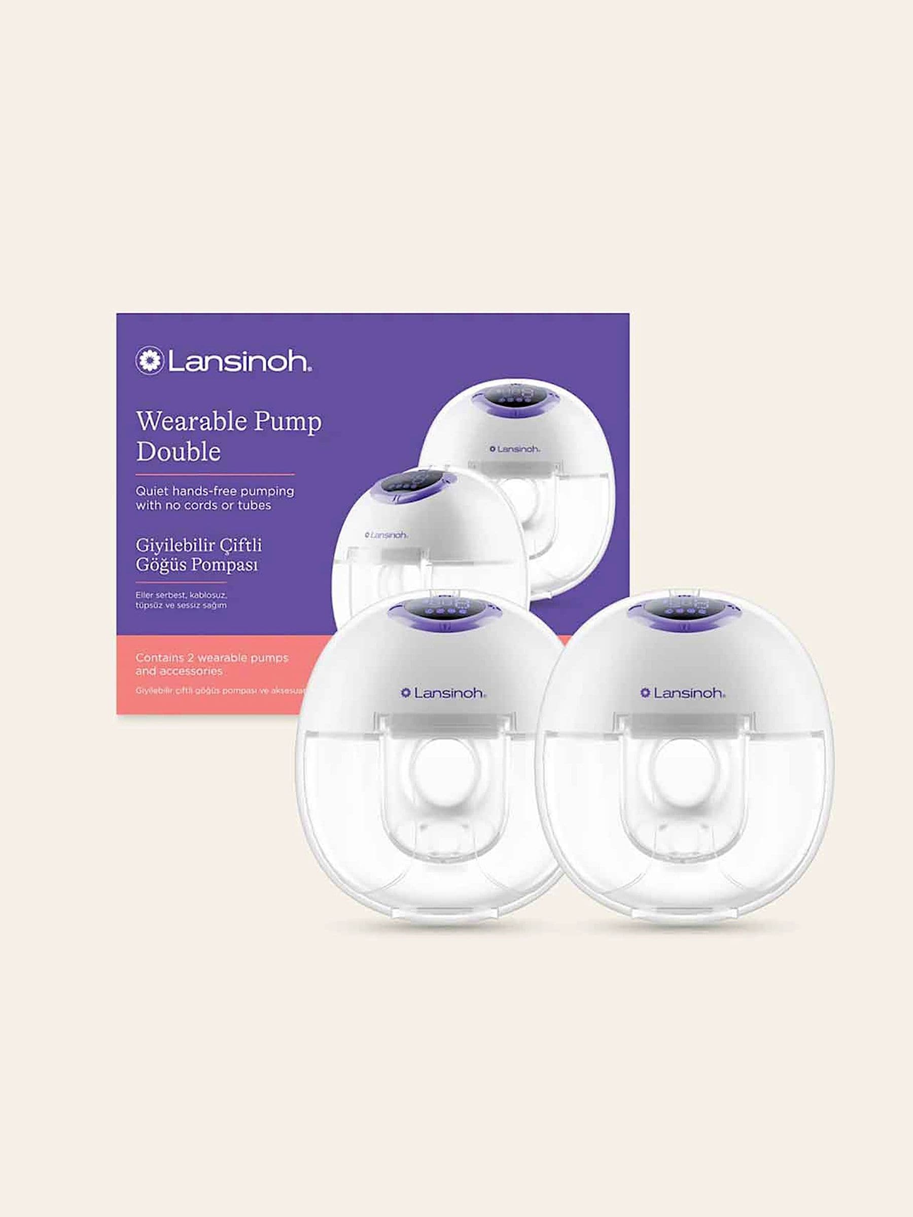 Lansinoh Wearable Double Breast Pump, One Colour - Image 3