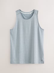 Grey/Blue/Black Active Gym Mesh Vests 3 Pack - Image 10 of 16