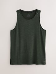 Grey/Blue/Black Active Gym Mesh Vests 3 Pack - Image 9 of 16