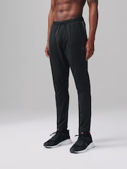 Black/Grey Active Gym Training Joggers - Image 1 of 8