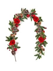 Dibor Green Brockham Rose Garland - Image 5 of 5