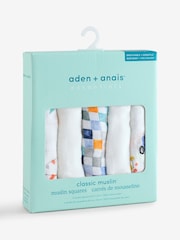 Aden+Anais Essentials Pamučni kvadrati od muslina 5 paket - Slika 1 od 10