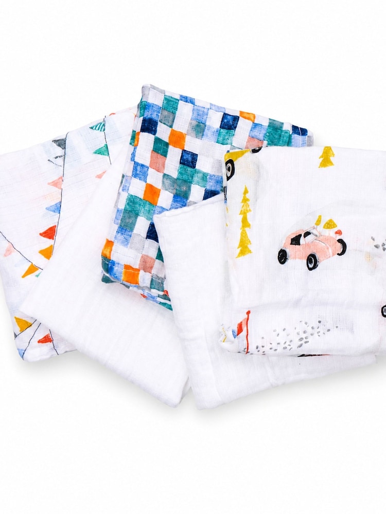 Aden+Anais Essentials Pamučni kvadrati od muslina 5 paket - Slika 2 od 10