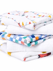Aden+Anais Essentials Pamučni kvadrati od muslina 5 paket - Slika 3 od 10