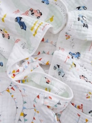 Aden + Anais White Essentials Cotton Muslin Blanket - Image 5 of 7