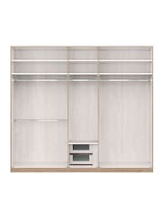Wiemann Natural Truro Drawer and Rail Bundle for 5 Door Hinged Wardrobe - Image 1 of 3