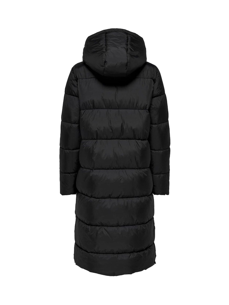 ONLY Hooded Long Puffer Coat - Bild 6 von 6 ONLY Hooded Long Puffer Coat - Bild 6 von 6