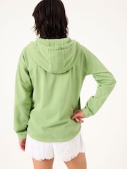 FatFace Green Beach Overhead Hoody - Image 2 of 6