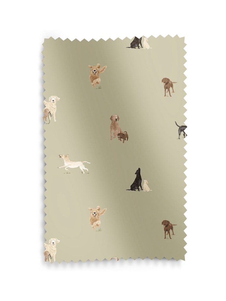 Sophie Allport Green Labradors & Retrievers Made To Measure Roman Blinds - Image 6 of 6 Sophie Allport Green Labradors & Retrievers Made To Measure Roman Blinds - Image 6 of 6
