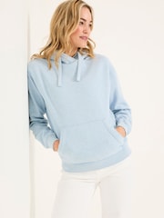 FatFace Izzy Pale Blue Overhead Hoodie - Image 1 of 5
