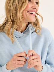 FatFace Izzy Pale Blue Overhead Hoodie - Image 4 of 5