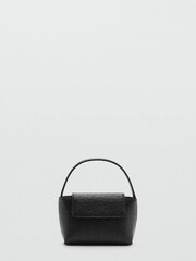 Mango Black Flap chain bag - Image 1 of 4