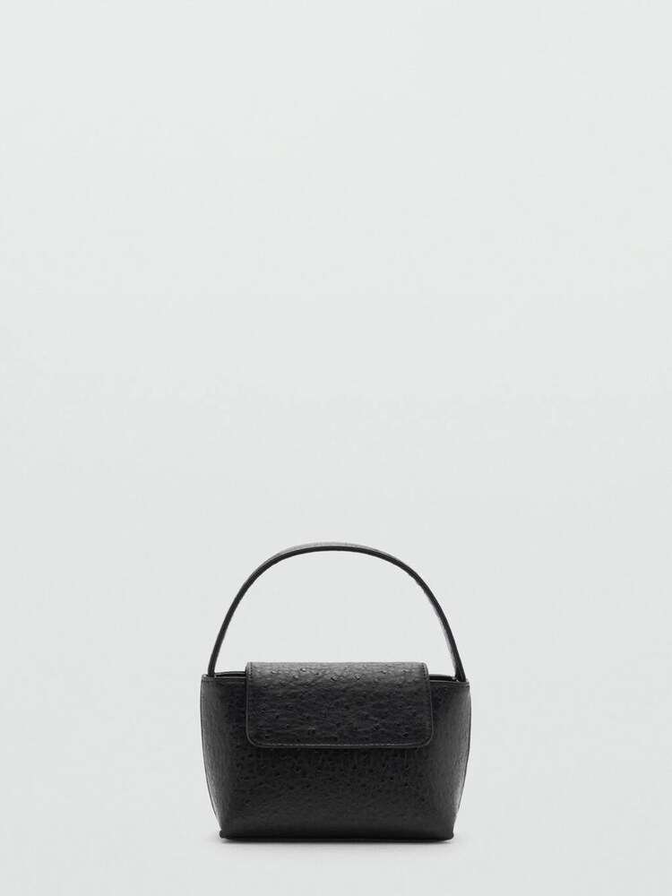 Mango Black Flap chain bag - Image 1 of 4