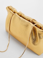 Mango Gold Quilted Chain Bag - Image 3 of 3