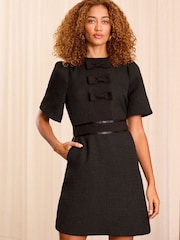 Love & Roses robe courte Noeud Detail - Image 1 de 4