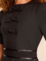 Love & Roses robe courte Noeud Detail - Image 4 de 4