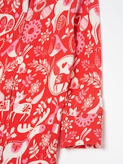Angel & Rocket Red 100% Cotton Frida Scandi Print Babygrow - Image 8 of 8