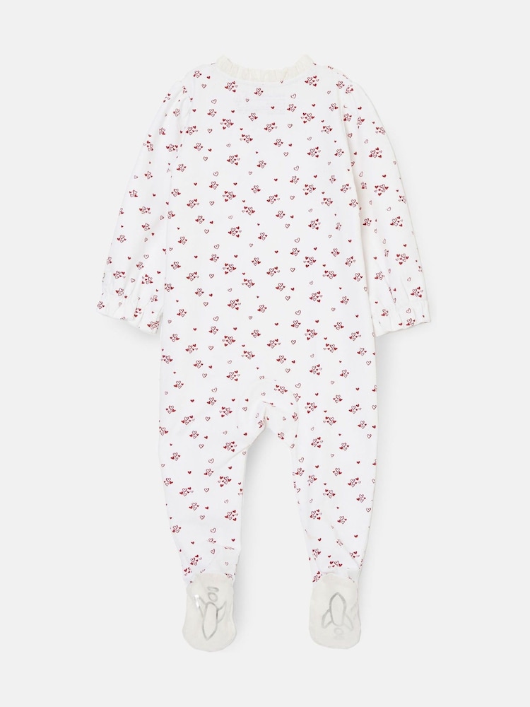 Angel & Rocket Clemie Frill Heart Babygrow - Image 5 of 6