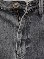 Mango Grey Claudia Waxed Slim-Fit Cropped Jeans - Image 7 of 7