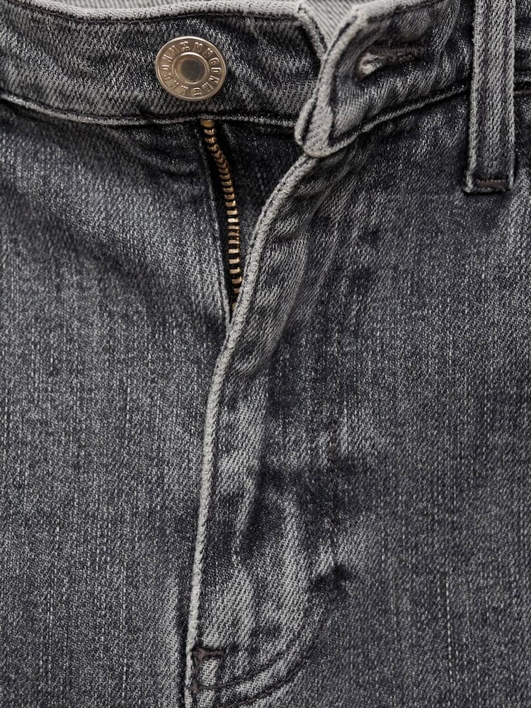 Mango Grey Claudia Waxed Slim-Fit Cropped Jeans - Image 7 of 7 Mango Grey Claudia Waxed Slim-Fit Cropped Jeans - Image 7 of 7