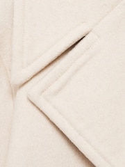 Mango Cream Double-Breasted Wool Coat - Image 6 of 6