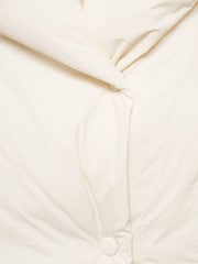Mango Cream Hooded Quilted Puffer Jacket - Image 6 of 6