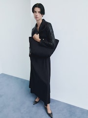 Mango Black Nylon Bag With Double Handles - Image 4 of 4
