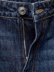 Mango Blue Danila Wide Leg High-Rise Full Length Jeans - Image 7 of 7
