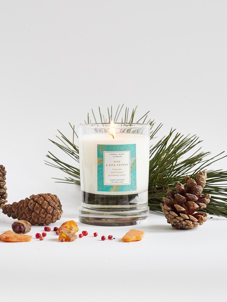 Lower Lodge Candles 1 Wick Pine & Pink Pepper Scented Candle - Image 2 of 2 Lower Lodge Candles 1 Wick Pine & Pink Pepper Scented Candle - Image 2 of 2