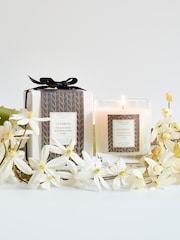 Lower Lodge 1 Wick Oak Hills Cashmere 4 Wick Candle - Image 1 of 2