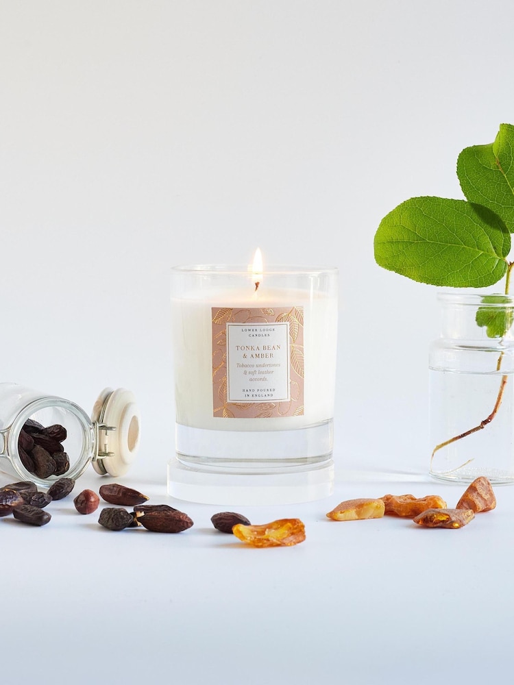 Lower Lodge 1 Wick Lower Lodge  Oak Hills Tonka Bean & Amber Candle - Image 2 of 2