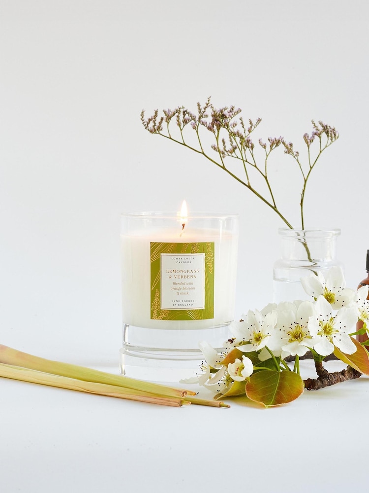 Lower Lodge 1 Wick Lower Lodge Oak Hills Lemongrass & Verbena Candle - Image 2 of 2