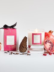 Lower Lodge 1 Wick Oak Hills Pomegranate Candle - Image 1 of 2