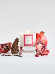 Lower Lodge 1 Wick Oak Hills Pomegranate Candle - Image 2 of 2