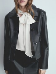 Mango White Blouse - Image 4 of 6