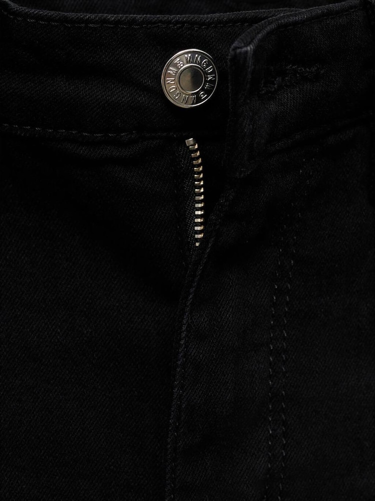 Mango Black High-Rise Skinny Jeans - Image 6 of 6 Mango Black High-Rise Skinny Jeans - Image 6 of 6