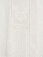 Mango Cream Embroidered Details Blouse - Image 6 of 6